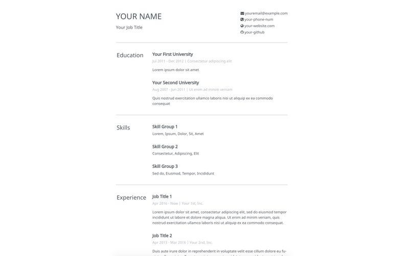 Crisp-Minimal-Resume